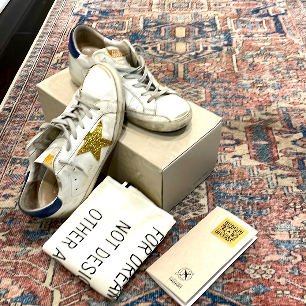 Size 37 golden goose superstars